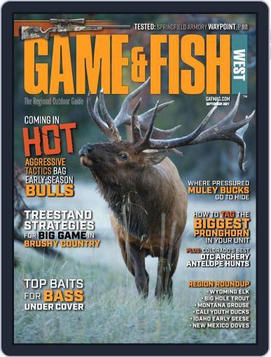 Game & Fish West September 1st, 2021 Digital Back Issue Cover