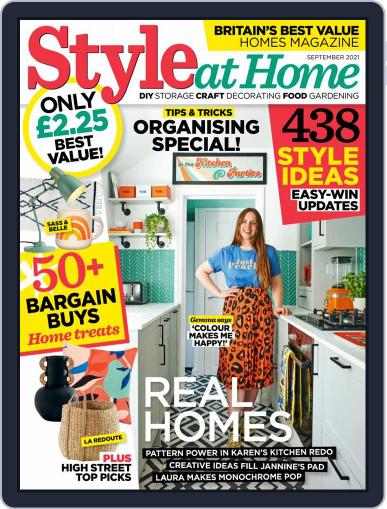 Style At Home United Kingdom September 1st, 2021 Digital Back Issue Cover