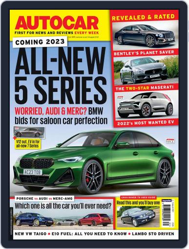 Autocar (Digital) August 4th, 2021 Issue Cover