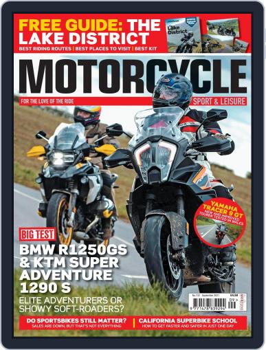 Motorcycle Sport & Leisure September 1st, 2021 Digital Back Issue Cover