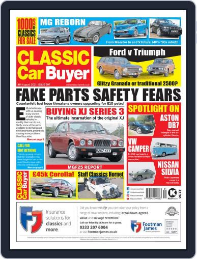 Classic Car Buyer August 4th, 2021 Digital Back Issue Cover