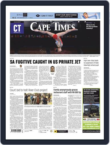 Cape Times August 4th, 2021 Digital Back Issue Cover