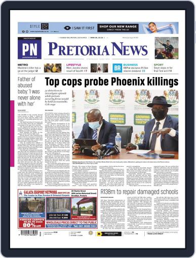 Pretoria News August 4th, 2021 Digital Back Issue Cover