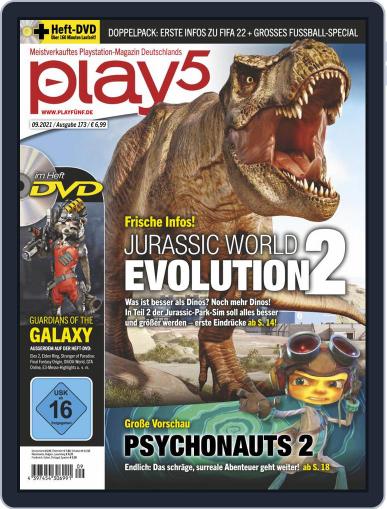 play5 September 1st, 2021 Digital Back Issue Cover