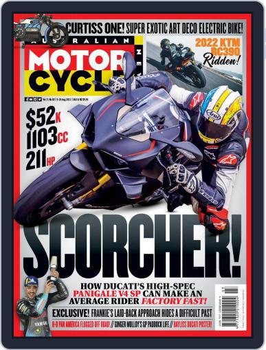 Australian Motorcycle News (Digital) August 5th, 2021 Issue Cover