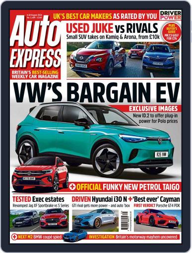 Auto Express August 4th, 2021 Digital Back Issue Cover