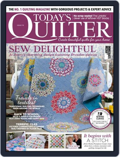 Today's Quilter August 1st, 2021 Digital Back Issue Cover