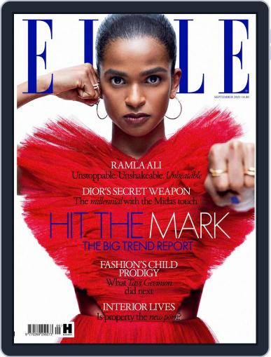 Elle UK September 1st, 2021 Digital Back Issue Cover