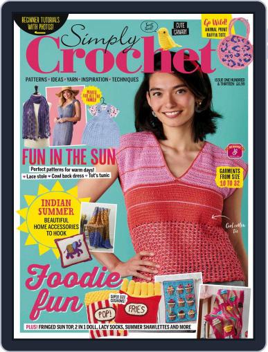 Simply Crochet July 28th, 2021 Digital Back Issue Cover