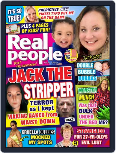 Real People August 12th, 2021 Digital Back Issue Cover