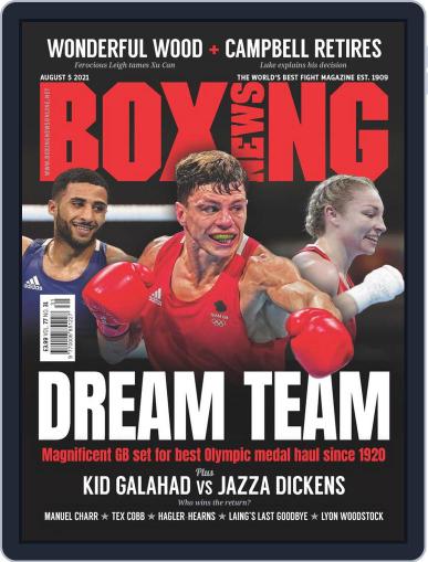 Boxing News August 5th, 2021 Digital Back Issue Cover
