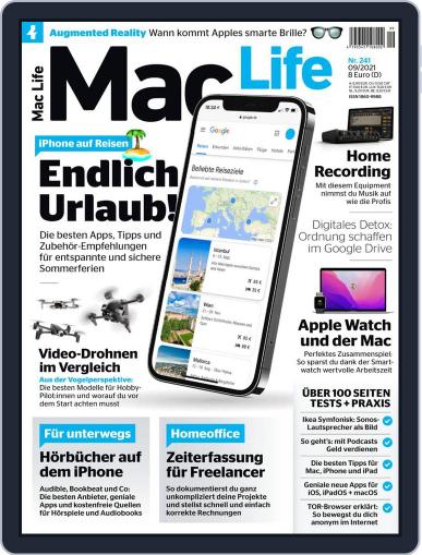 MacLife Germany September 1st, 2021 Digital Back Issue Cover