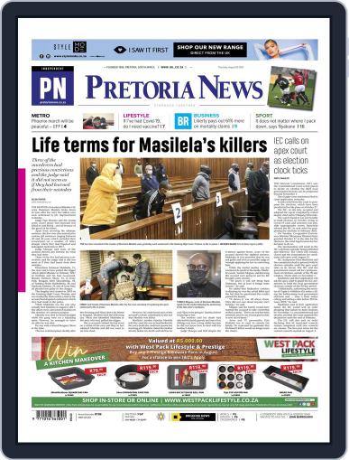 Pretoria News August 5th, 2021 Digital Back Issue Cover