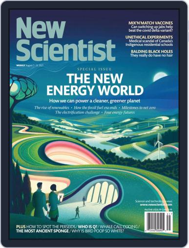 New Scientist August 7th, 2021 Digital Back Issue Cover