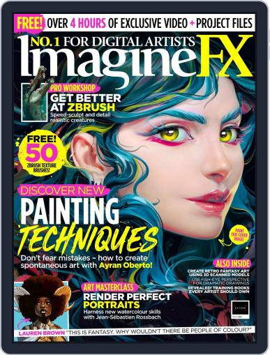 ImagineFX October 1st, 2021 Digital Back Issue Cover