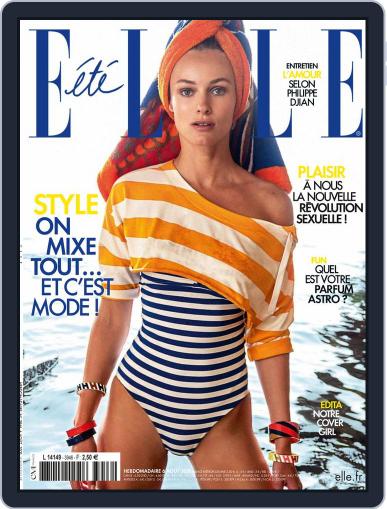 Elle France August 6th, 2021 Digital Back Issue Cover