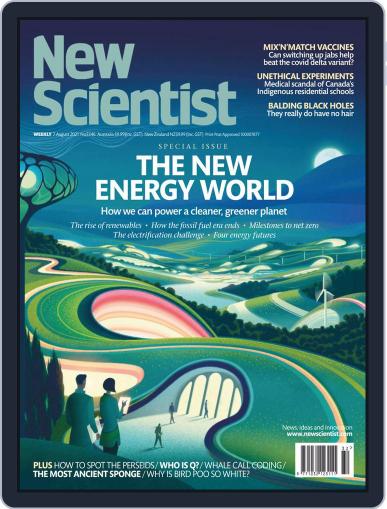 New Scientist Australian Edition August 7th, 2021 Digital Back Issue Cover