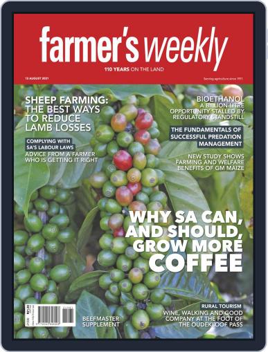Farmer's Weekly August 13th, 2021 Digital Back Issue Cover