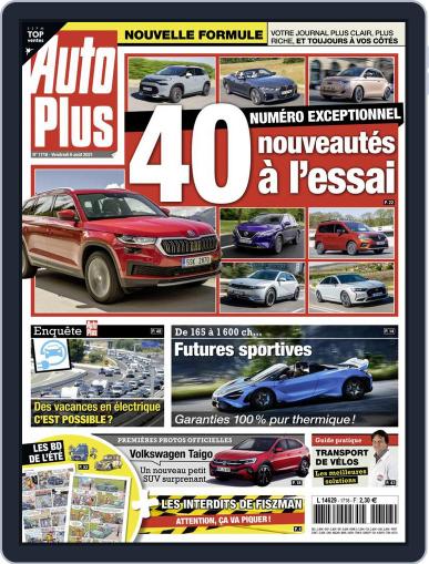 Auto Plus France August 6th, 2021 Digital Back Issue Cover