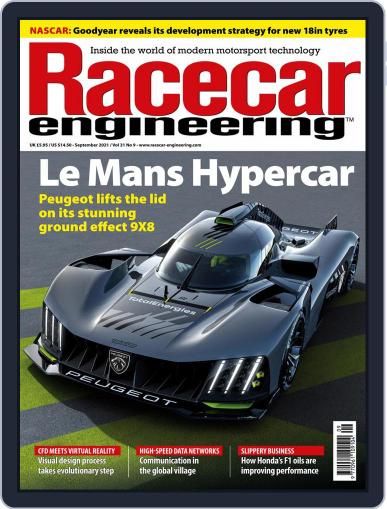 Racecar Engineering (Digital) September 1st, 2021 Issue Cover