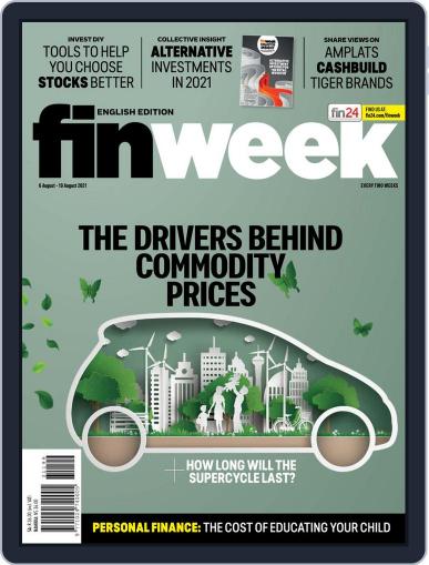Finweek - English August 6th, 2021 Digital Back Issue Cover