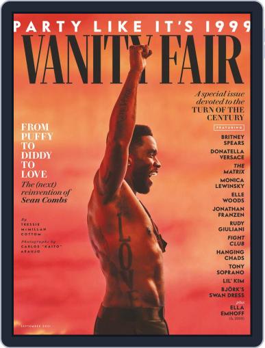Vanity Fair UK September 1st, 2021 Digital Back Issue Cover