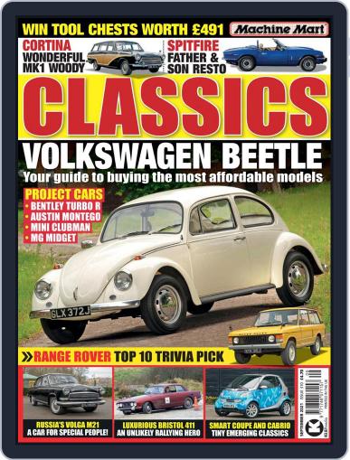 Classics Monthly September 1st, 2021 Digital Back Issue Cover