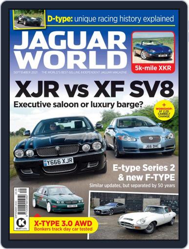Jaguar World September 1st, 2021 Digital Back Issue Cover