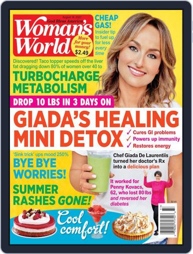Woman's World August 16th, 2021 Digital Back Issue Cover