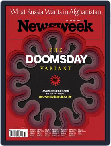 Newsweek International August 13th, 2021 Digital Back Issue Cover
