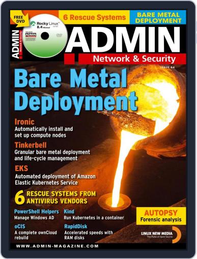 ADMIN Network & Security July 1st, 2021 Digital Back Issue Cover