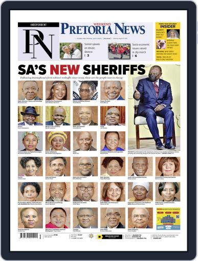 Pretoria News Weekend August 7th, 2021 Digital Back Issue Cover