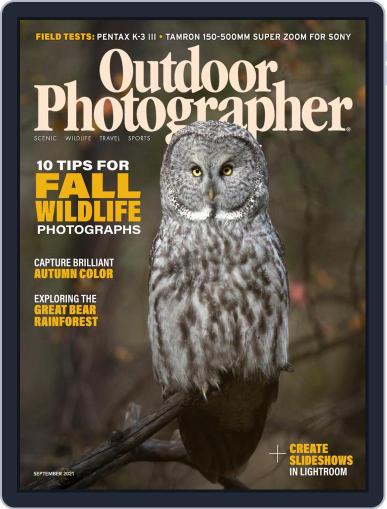 Outdoor Photographer September 1st, 2021 Digital Back Issue Cover
