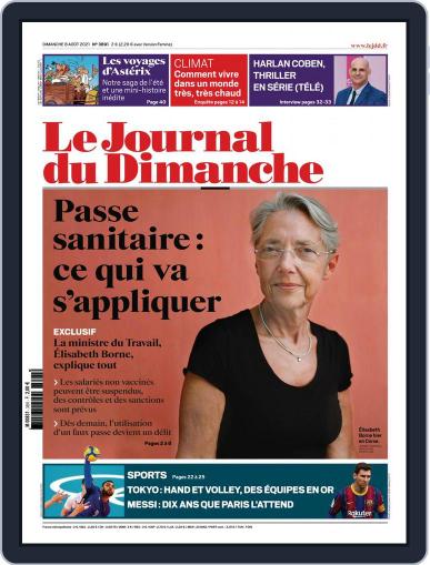 Le Journal du dimanche August 8th, 2021 Digital Back Issue Cover
