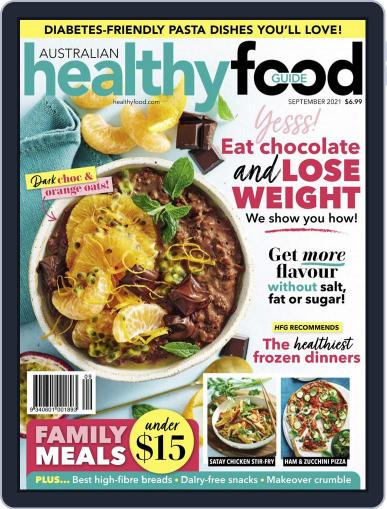 Healthy Food Guide September 1st, 2021 Digital Back Issue Cover