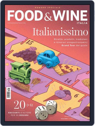Food&Wine Italia August 1st, 2021 Digital Back Issue Cover