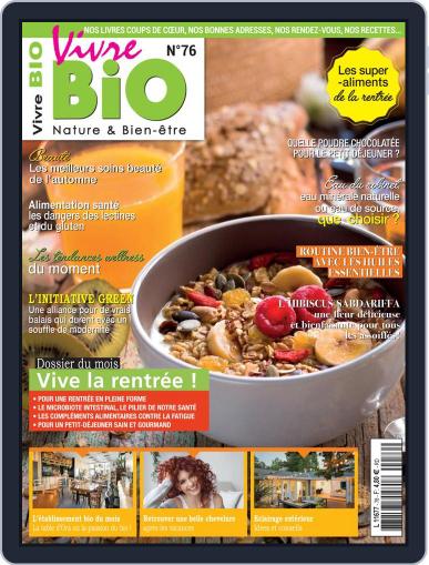 Vivre Bio September 1st, 2021 Digital Back Issue Cover