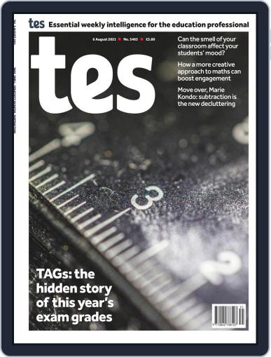 Tes August 6th, 2021 Digital Back Issue Cover