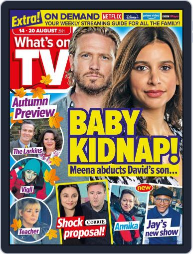 What's on TV August 14th, 2021 Digital Back Issue Cover
