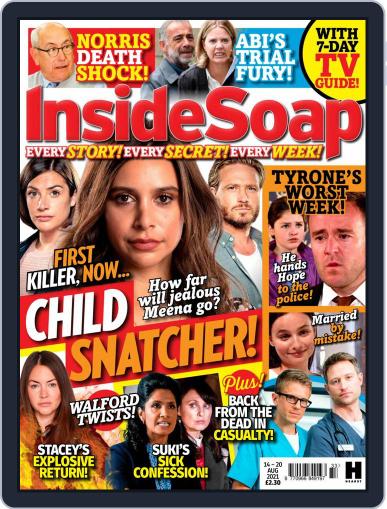 Inside Soap UK August 14th, 2021 Digital Back Issue Cover