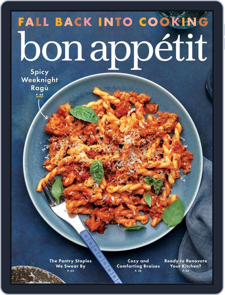 Bon Appetit (Digital) Subscription                    September 1st, 2021 Issue