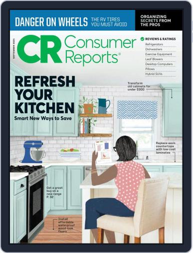 Consumer Reports September 1st, 2021 Digital Back Issue Cover