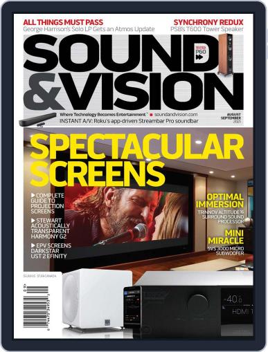Sound & Vision August 1st, 2021 Digital Back Issue Cover