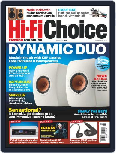 Hi-Fi Choice September 1st, 2021 Digital Back Issue Cover