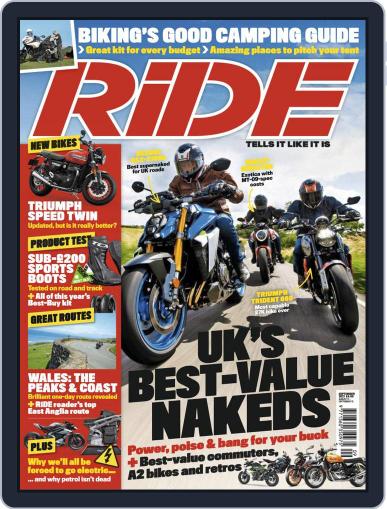 RiDE United Kingdom August 11th, 2021 Digital Back Issue Cover