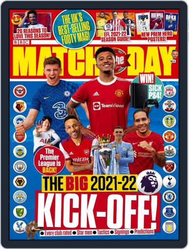 Match Of The Day August 11th, 2021 Digital Back Issue Cover