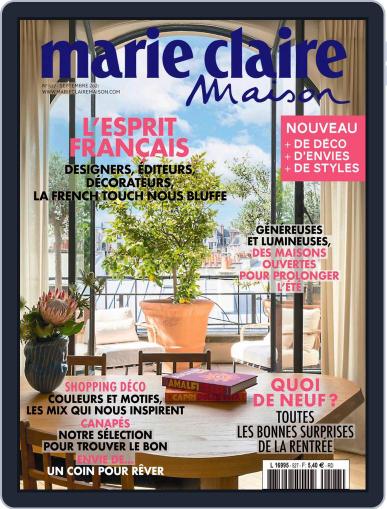 Marie Claire Maison September 1st, 2021 Digital Back Issue Cover
