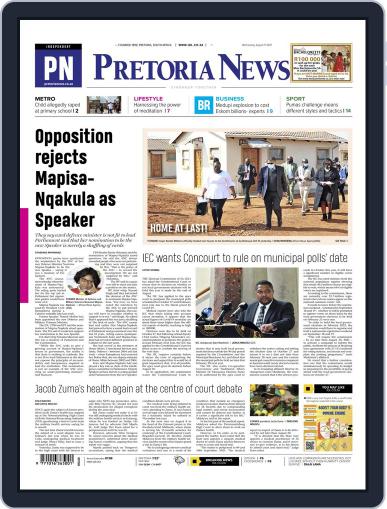 Pretoria News August 11th, 2021 Digital Back Issue Cover