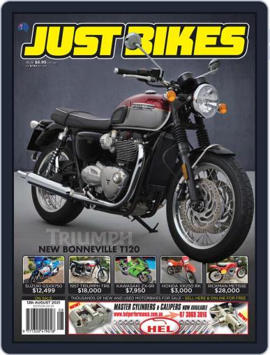 Just Bikes August 2nd, 2021 Digital Back Issue Cover