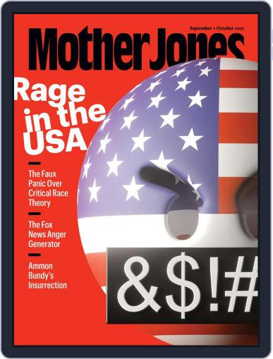 Mother Jones September 1st, 2021 Digital Back Issue Cover